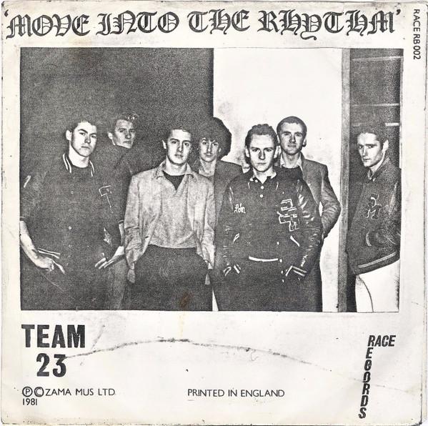 

7inch Record TEAM 23 - Whatever Moves You / Move Into The RB002 Race Records 1981 UK Rock Used
