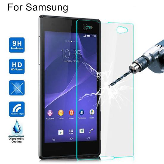 Gehärtetes Glas Displayschutzfolie für Samsung Galaxy A5 A3 2017 Note 2