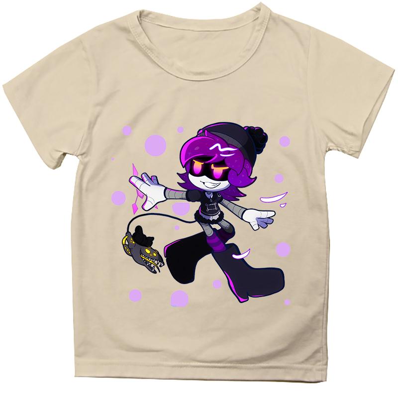 Murder Drones TShirts Fashion Kids Clothes Boys Girls Kawaii Cartoon Tops ONeck Tee Shirt Children Summer Short Sleeve Tshirt
