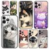 Daily Life of Cute Cats Phone Case For iPhone 16e 15 14 13 12 11 Pro Max XS X XR SE 7 8 Plus Shell iPhone 16 Soft TPU Cover