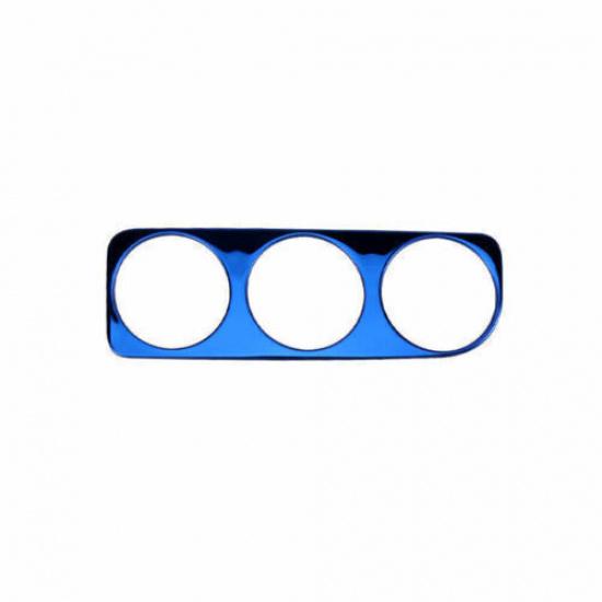 For Toyota Corolla AC Switch Panel Trim 2017- Center Console Blue Titanium