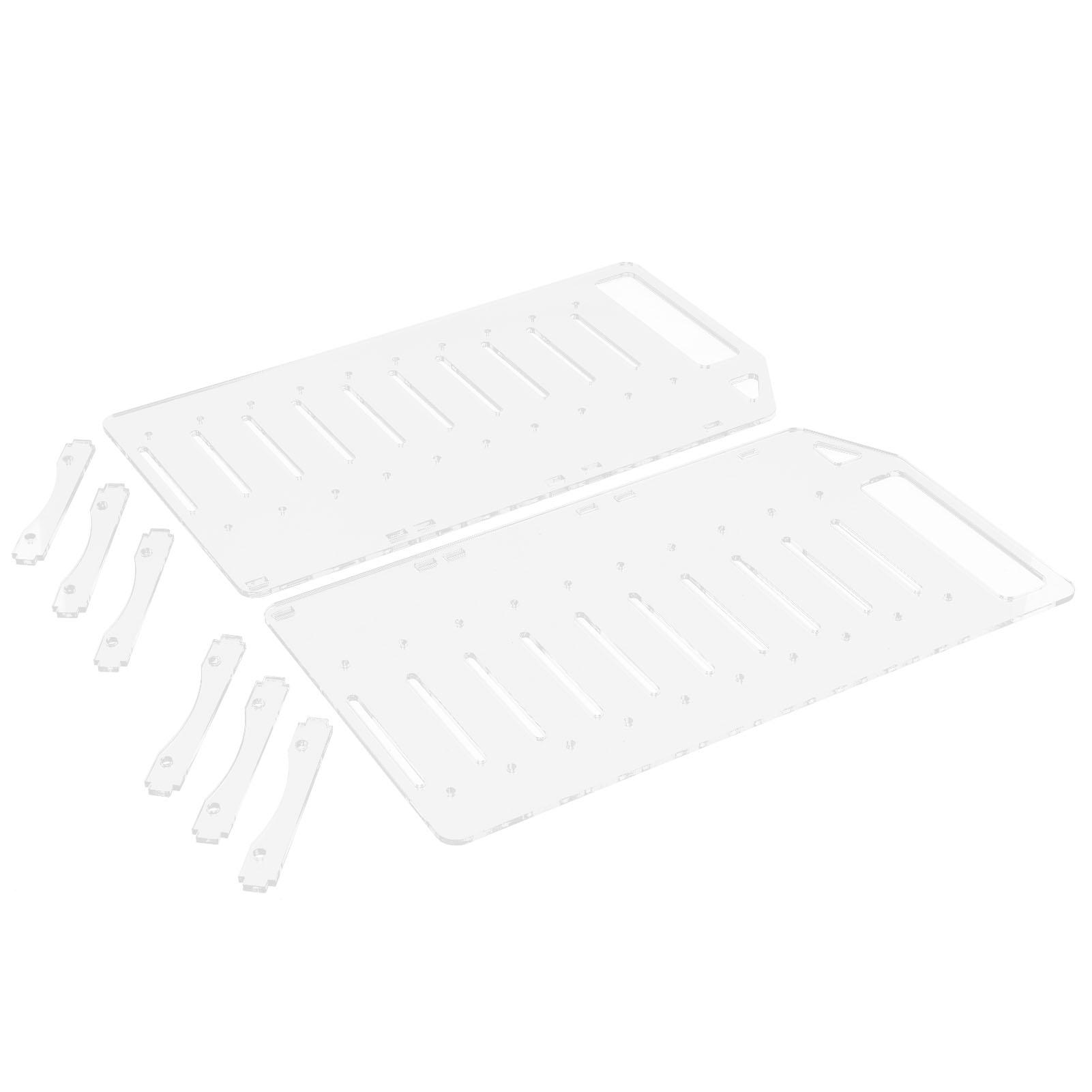 

Подставка для жесткого диска YJY10F 3,5-дюймовый прозрачный акриловый сепаратор DIY сборочный стенд