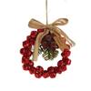Handmade Christmas Bells Wreath Iron Xmas Tree Hanging Bells  Wedding Supplies