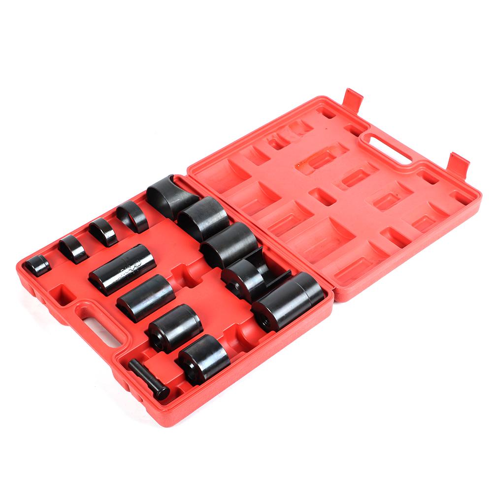 

Набор из 14 шт. стальных адаптеров для пресса шаровых шарниров, инструмент для снятия и установки