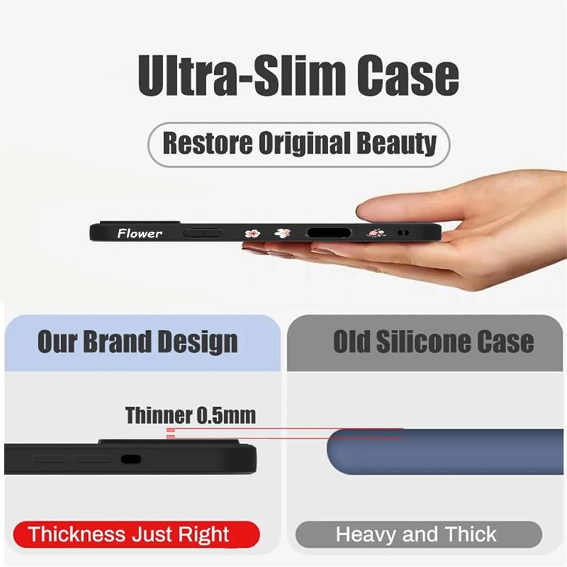 Carcasă rezistentă la șocuri cu model floral violet pentru iPhone 16 Pro Max 15 Pro 14 13 12 Mini 11 XS XR 8 7 Lanyard TPU Lens Protection Matte Soft Phone Cover