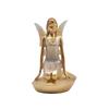 Resin Angelic Statue Flower Girl Decorative Ornament High Decorative Figurine for Christmas and Thanksgiving Day