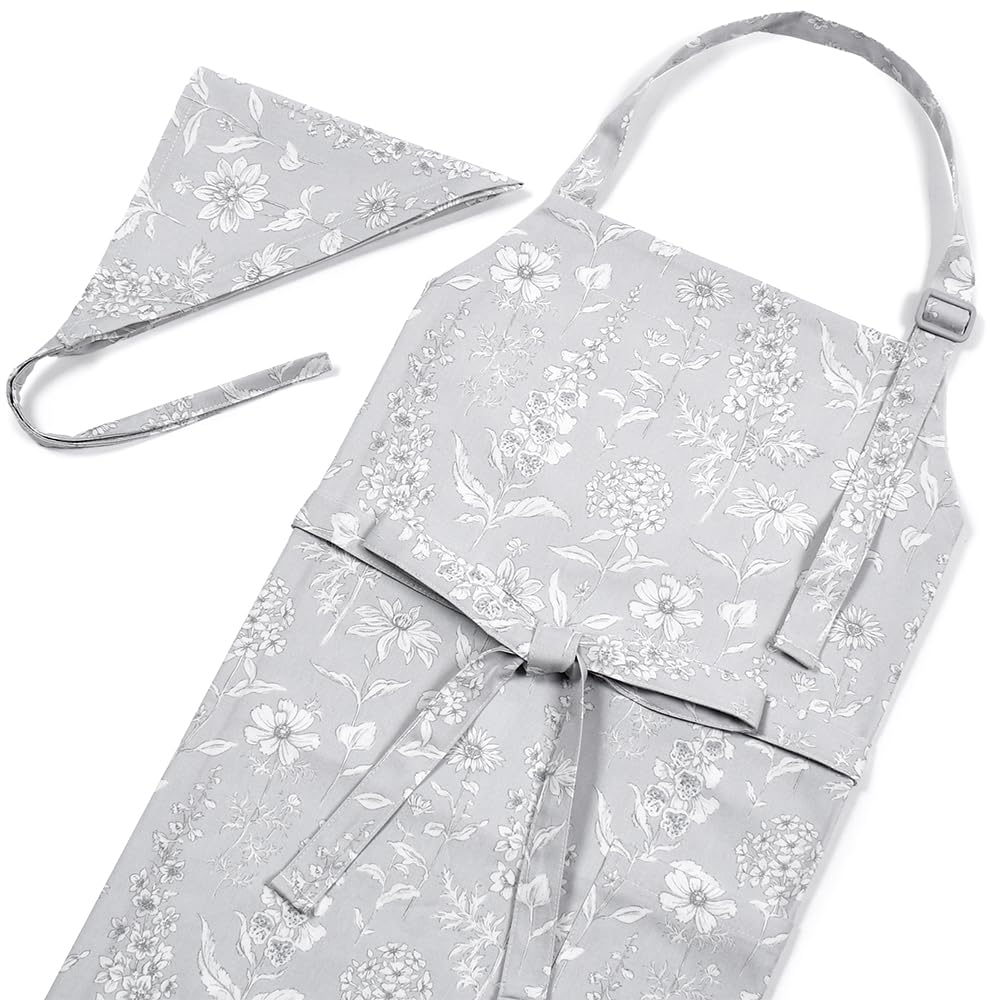 

Фартук Candy LAURA ASHLEY для средней школы, треугольный слинг, для готовки, стильный Lisette NC502330 [цветной стиль] для девочек, студентов,