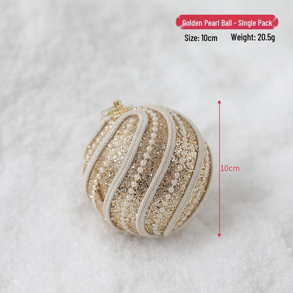 DIY Painted Foam Christmas Ornament: Snowflake & Irregular Pompon Balls