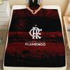 Couverture Flamboyante CR Flamengo, Haute qualité Confortable pour Toutes les Saisons, Décoration Intérieure, Chaleur et Confort