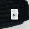 Excellent HERMES gloves H pattern knitting black cashmere mens M Used