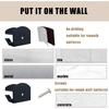 Clino 20 Pack Adhesive Hat Hooks, No Drilling Required, Durable and Stable Hats Rack, Home Organizer Hook, Cap Storage Display Hanger for Walls,
