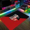 Brentford Football Design Crystal Velvet Carpet Cozy Non?Slip Printed Rug For Bedroom Living Room Entrance