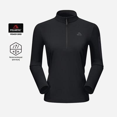 Women's Outdoor Lightweight Temperature-Controlled Hiking Long-Sleeve T-Shirt