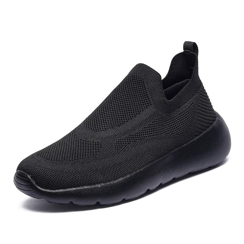 New Fly-woven Casual Sports Shoes for Men and Women, Breathable Cushioning Shoes, Running Shoes, Couple Walking Shoes
