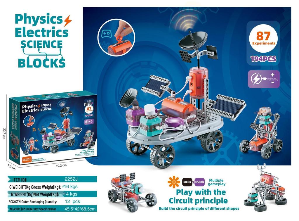 DIY Science Experiment Kit - Electronic Circuit Building Blocks for Primary Students
