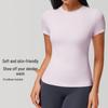 Dames Sneldrogend Taille-Cinchend Sport T-shirt voor Hardlopen & Yoga
