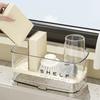 Transparent Kitchen Sink Rag Rack Space Saving Sponge Drain Rack  Kitchen Supplies