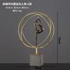 Creative Resin Gymnast Art Sculpture Decoration Desktop Exquisite Crafts Abstract Figure Statue Figurines Home Decoration Modern