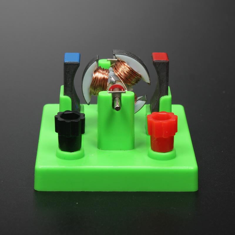 DC Electrical Motor Model DIY Kit for Kids Educational Physics Experiment Toy for School Science Experiment Teaching Accessorie