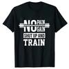 Men's T-shirts Gym Life Shirt Funny Workout Tshirts Motivational Positive Quote Clothing Exercise Fitness Tee Shirt Clothes