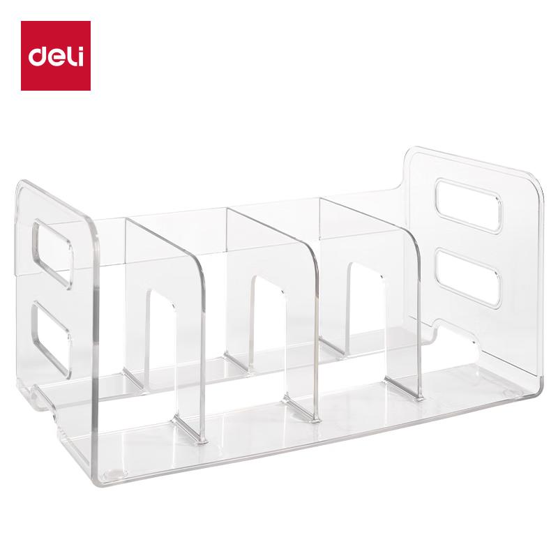 Deli Desktop Bookend with Pen Holder and Storage