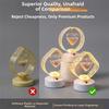 Acrylic Engraved Shade Acrylic Table Lamp Heart Pendant LED Lamp  Office Desk Ornament