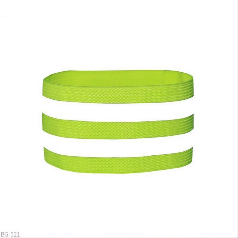 1pc Cycling Elastic Pants Leg Band Adjustable Arm Ankle Leg Safety Band Night Riding Safety Reflective Buckle Night Running Belt