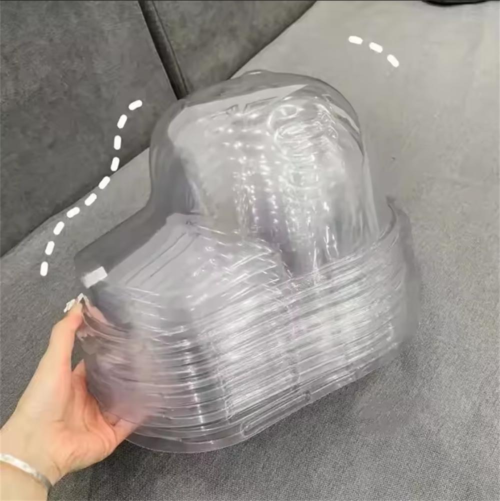 Innovation Baseball Cap Duck Tongue Hat Transparent Box Anti-Deformation Display Stand Can Hang Storage Cap Support Dust Cover