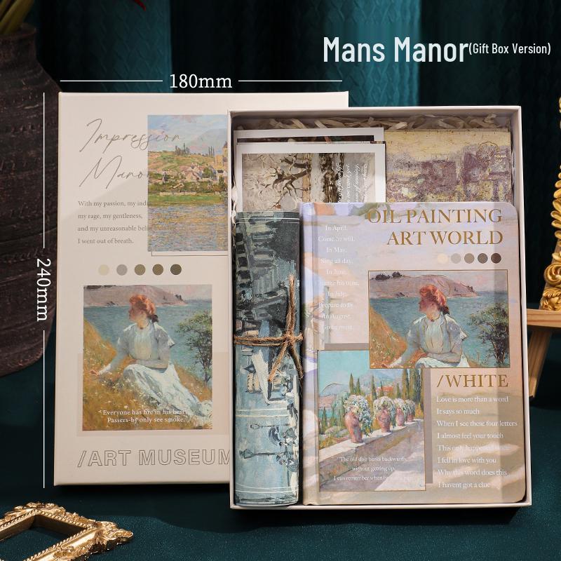 

Винтажный набор для арт-журнала в подарок для студентов - Сюрприз на день рождения и к школе