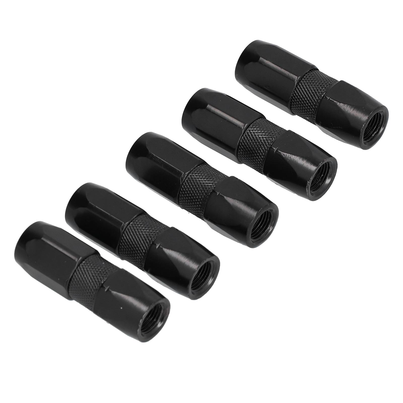 

5Pcs Grease Gun Coupler Tightly Bite Durable WearResistant Grease Gun Flat Nozzle for Equipment Maintenance