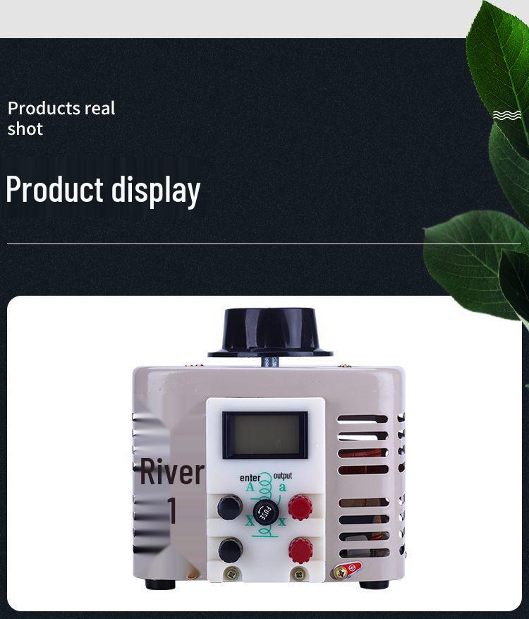 220V Single-Phase TDGC2-500W Autotransformer 5kW Foam Cutter Regulator 0-250V