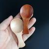 1-10Pcs Mini Wooden Spoons Small Kitchen Spice Condiment Spoon Sugar Tea Coffee Scoop Short Handle Wood Kids Spoon Kitchen Gadge