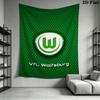 VfL Wolfsburg Wall Tapestry Aesthetic Wall Hanging Printed Fabric Blanket Decorative Tapestries for Bedroom Living Room Home Decor