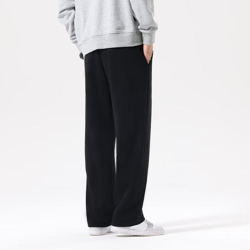 MINISO Men's 2026 Spring Loose Straight Leg Casual Pants