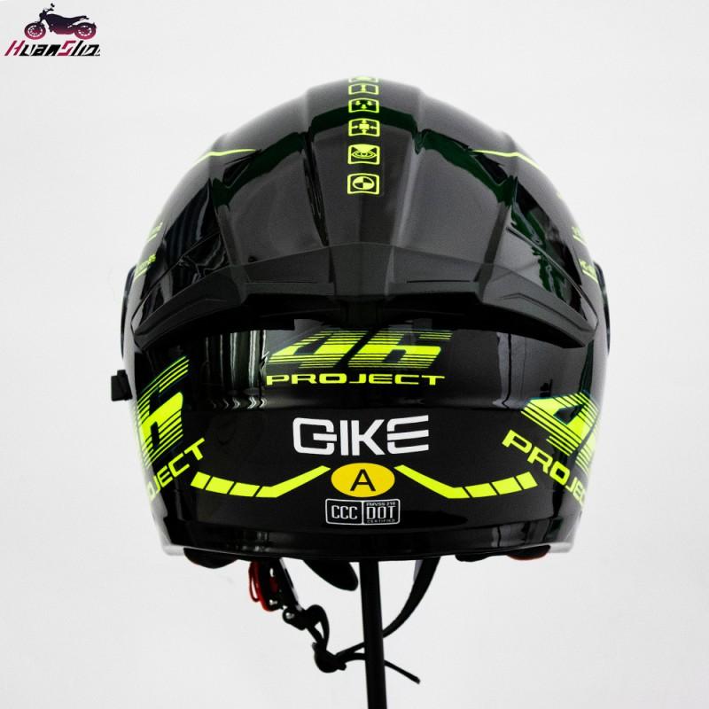 3/4 Open Face Motorcycle Helmet With Dual Lens System ABS Shell 3C Certified Daily Commute
