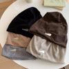 Big Head Circumference, Pile Cap, Women's Cap, Autumn and Winter, Hood Cap, Cold Cap, Toe Cap