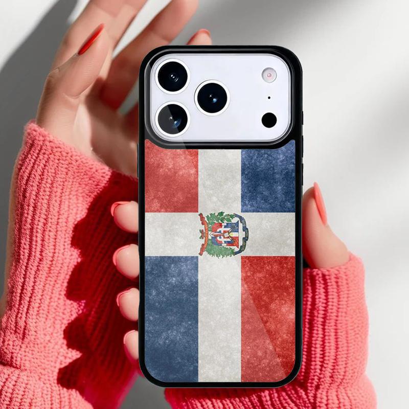 Dominica Flag Phone Case for iPhone 17 16 15 14 13 Pro Max Back Cover for 12 11 Pro Coque