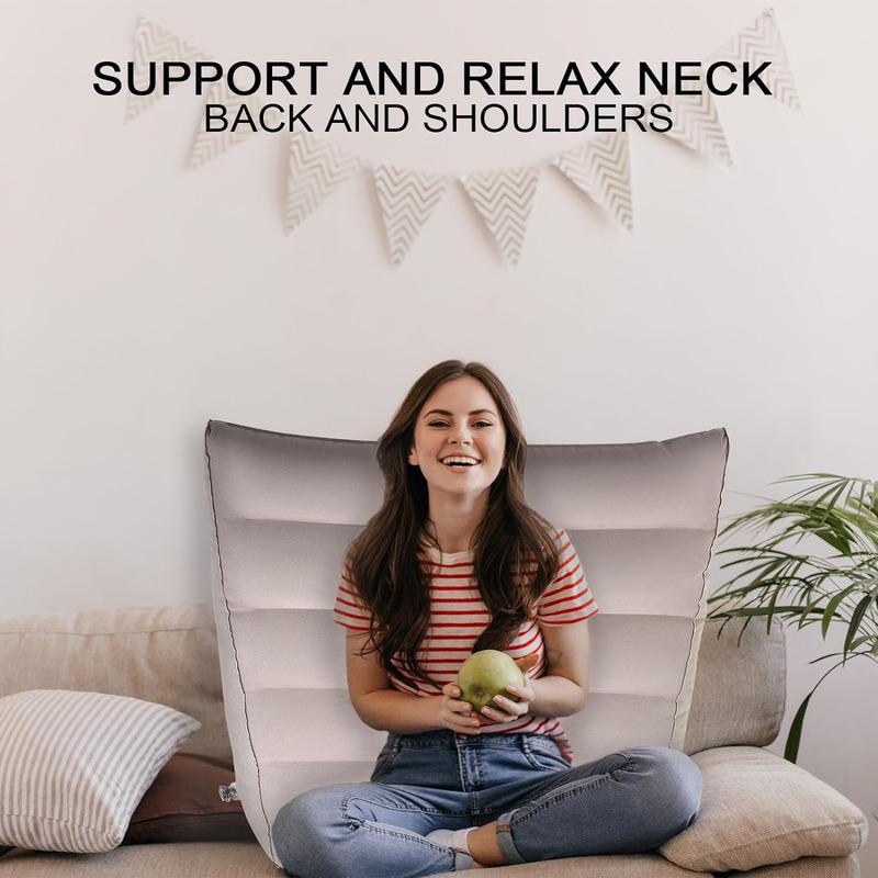 Large Sex Pillow Position Cushion Sex Toys Inflatable Ramp Furniture for Couples Triangle Positioning Deeper Support Wedge Grey