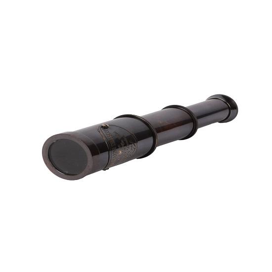 Telescopio marino vittoriano antico nero 15,24 cm