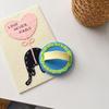 Summer Dopamine Contrast Donut Mobile Phone Ring Buckle MagSafe Magnetic Mobile Phone Case Ring Buckle Fresh
