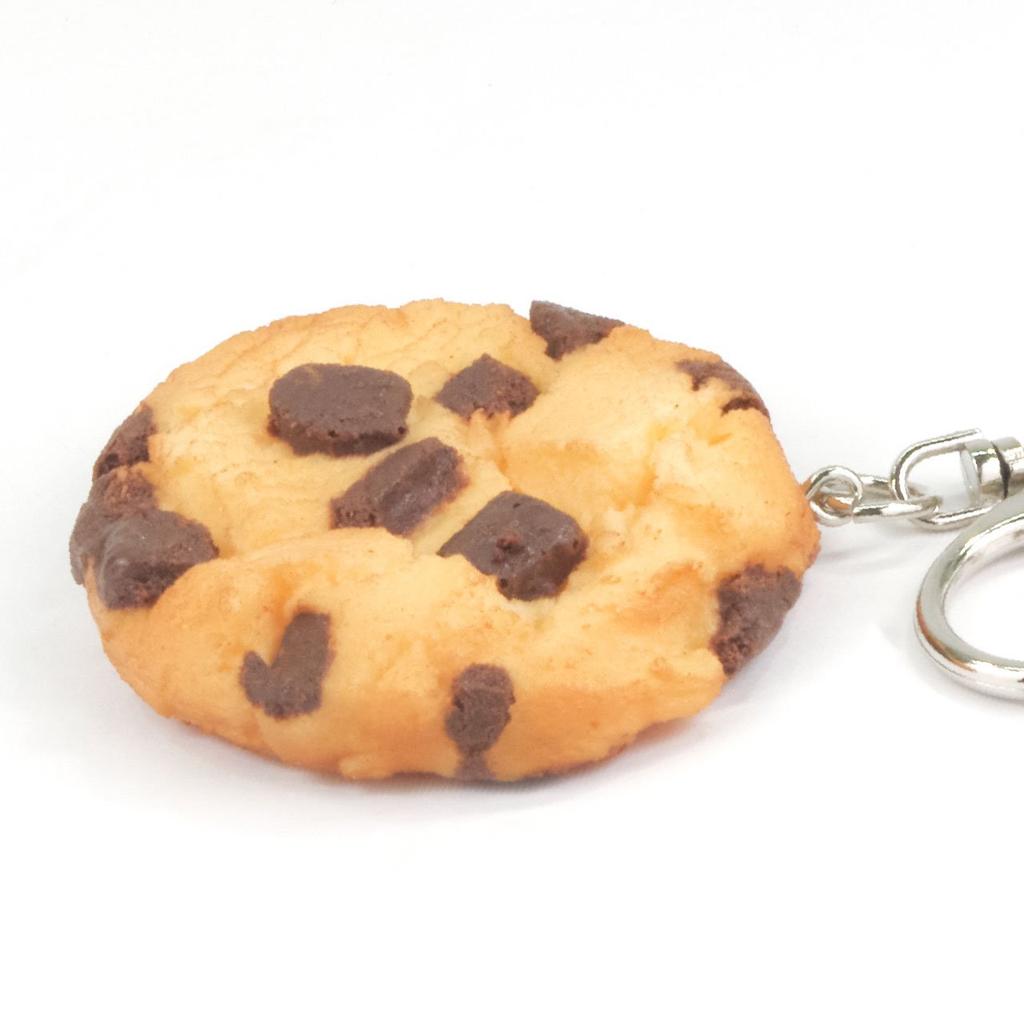 Food Sample Keychain Chocolate Chip Cookie Looks Like You Want to Eat It 061OK -