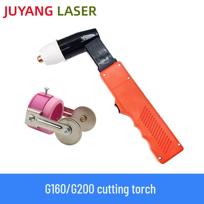 Water-Cooled G160 Plasma Cutter with G200D Electrode Nozzle and G160A Cutting Tip.