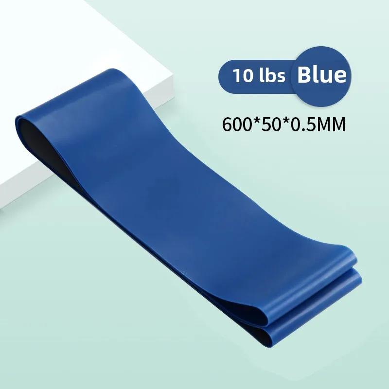 Hot Selling TPE Yoga Tension Band Resistance Band Fitness Elastic Band Squat Butt AIDS Practical Latex Stretching Band