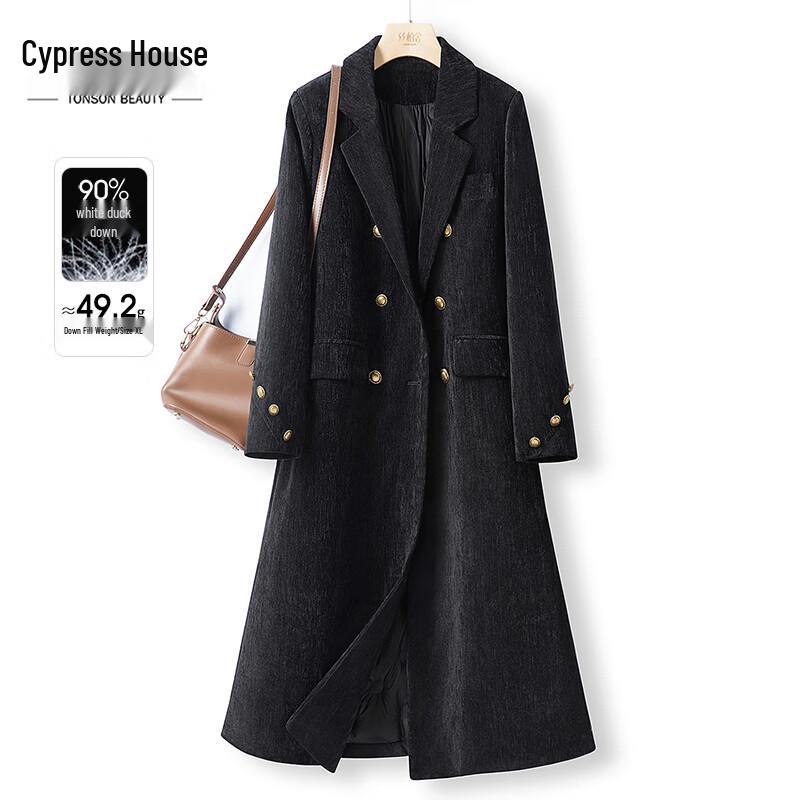 

Sibaishai Women s 90% Down Longline Winter Coat S