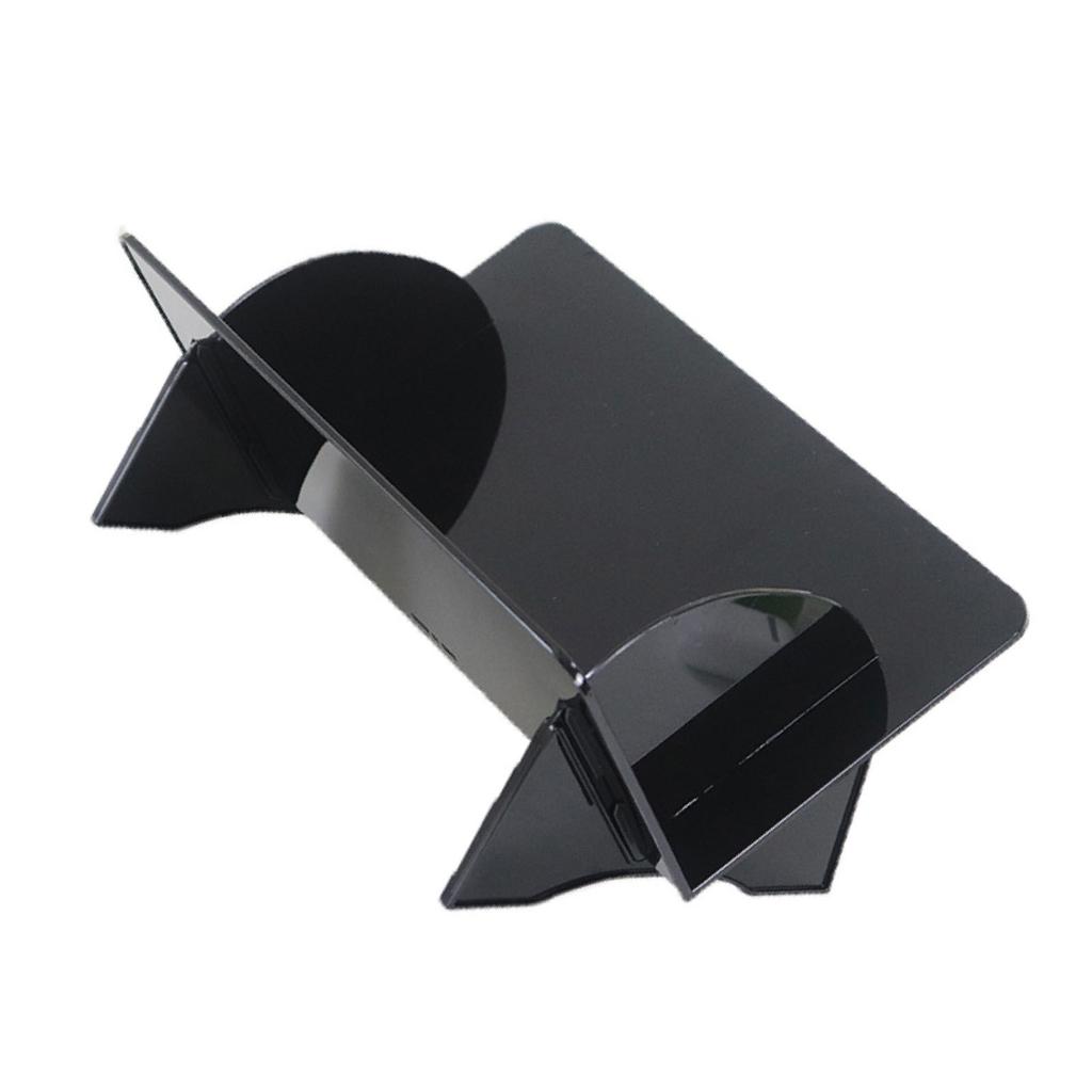 Desktop Small Bookshelf Simple Large Capacity Plastic Tilted Desk Book Storage Rack for Home
