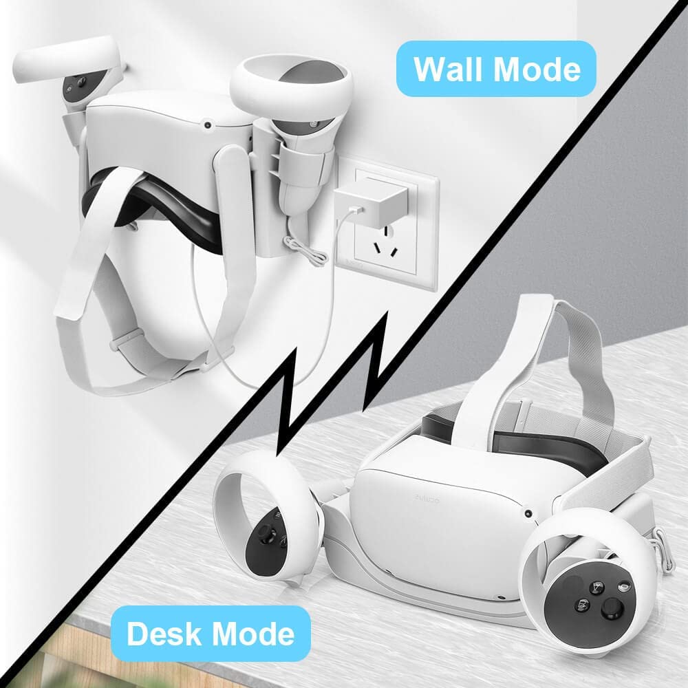 Ny USB Type-c magnetisk ladestativ for Oculus Quest 2 Fast Charging Station Dock Holder VR Headset Controller Tilbehør