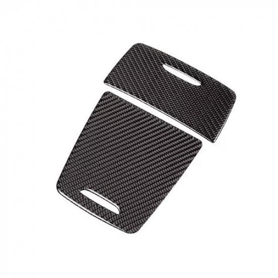 Carbon Fiber Middle Console Cover Trim Fit for Mercedes Benz A GLA CLA 2013-18