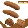 Protective Office Chair Armrest Cover Adjustable Stretch Seat Cushion for Armchair Recliner Sofa
