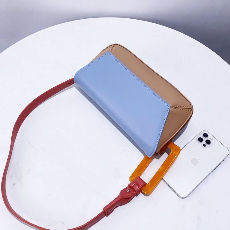 Trend Small Square Bag Commuter Niche One Shoulder Crossbody Bag Versatile Casual Style Underarm Women'S Bag Lightweight