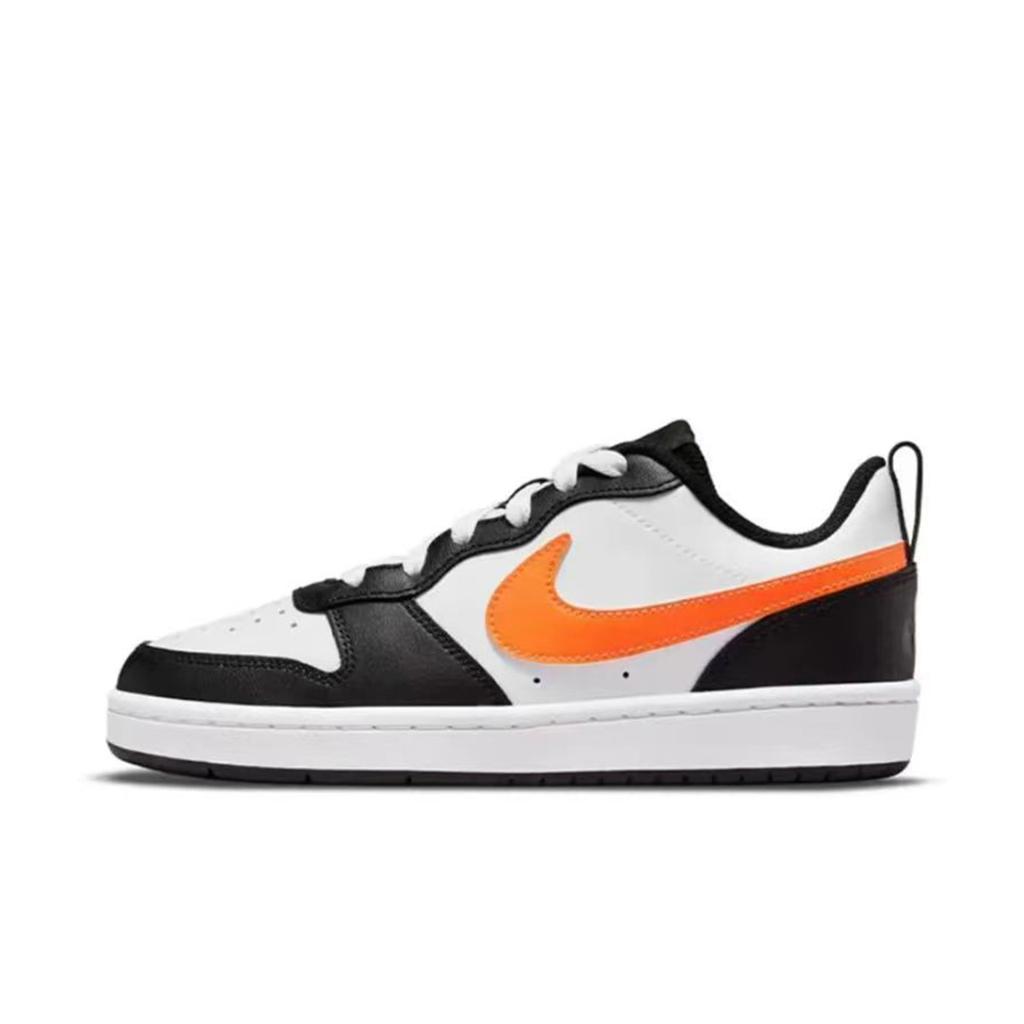 Nike Court Borough Abrasion Resistant Low Top Skateboard Shoes Women's Black Pink BQ5448-115(Team275- )